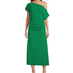 One Shoulder Midi Dress